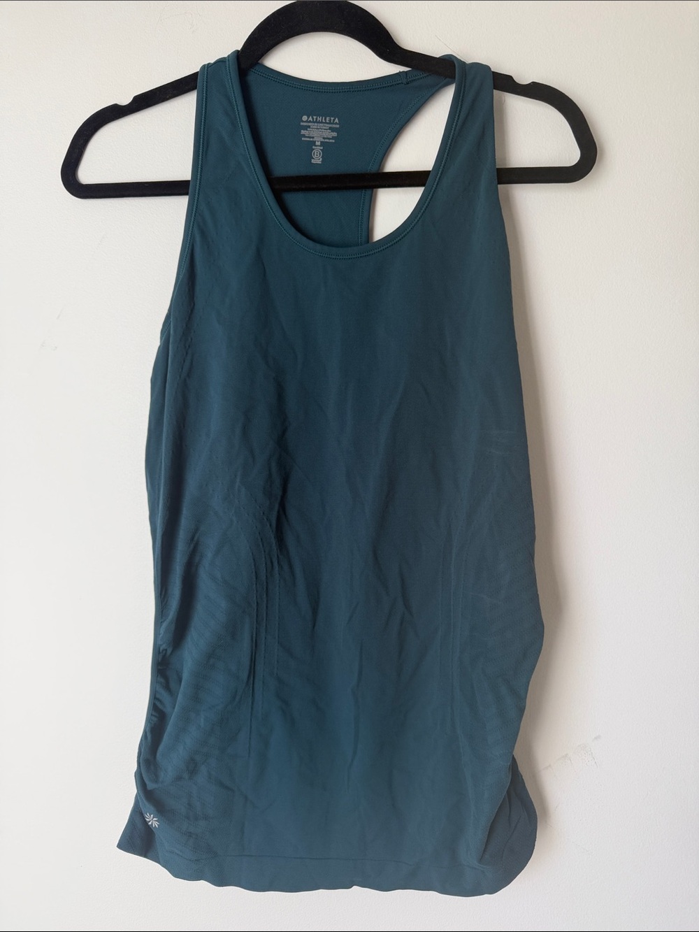 Athleta Teal Racerback Workout Tank Top